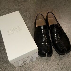 Maison Martin Margiela Black Tabi Loafers